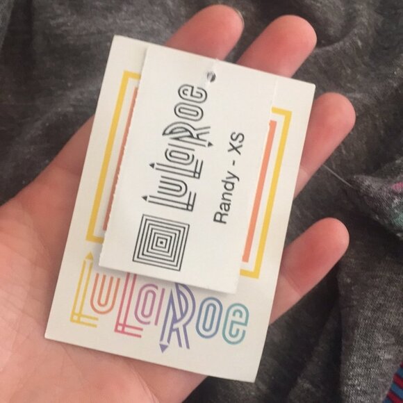 XS LuLaRoe Randy Tee DD11 1374 - Picture 4 of 5